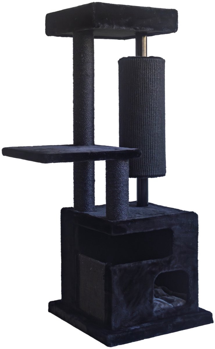 Adori Blaze - Krabpaal - 50x50x129 cm Zwart