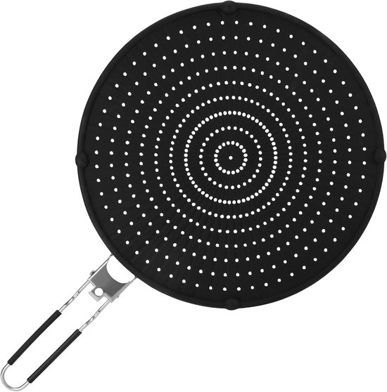 3 stuks inklapbare magnetron- en voedselafdekkingen, spatbescherming, ontluchtde magnetrondeksels voor levensmiddelen, BPA-vrij TPR