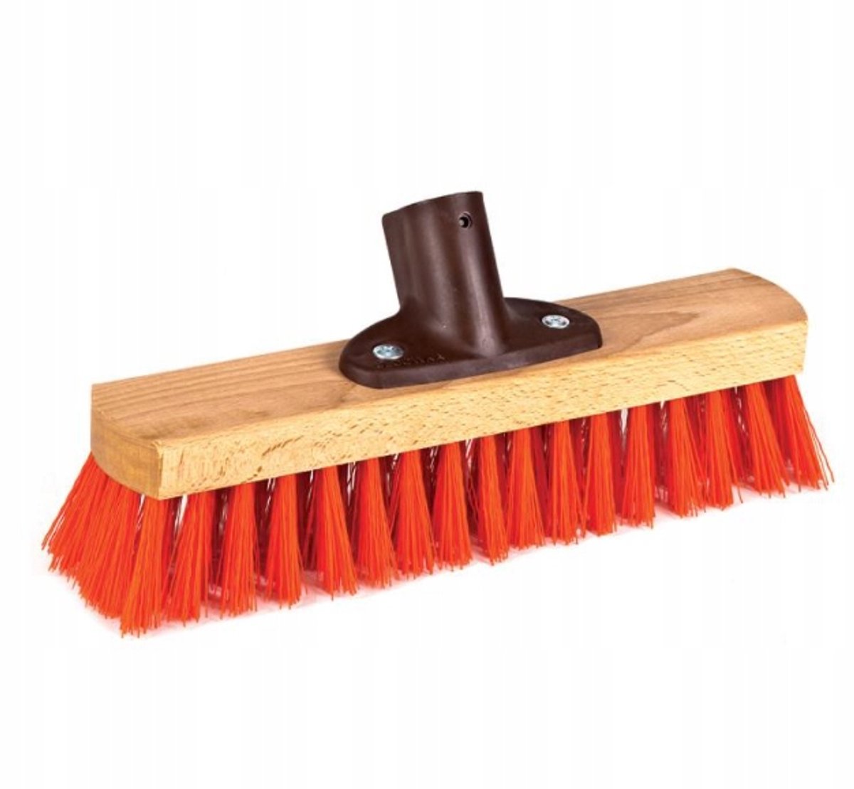Vloerborstel 30cm PVC met stalen houder