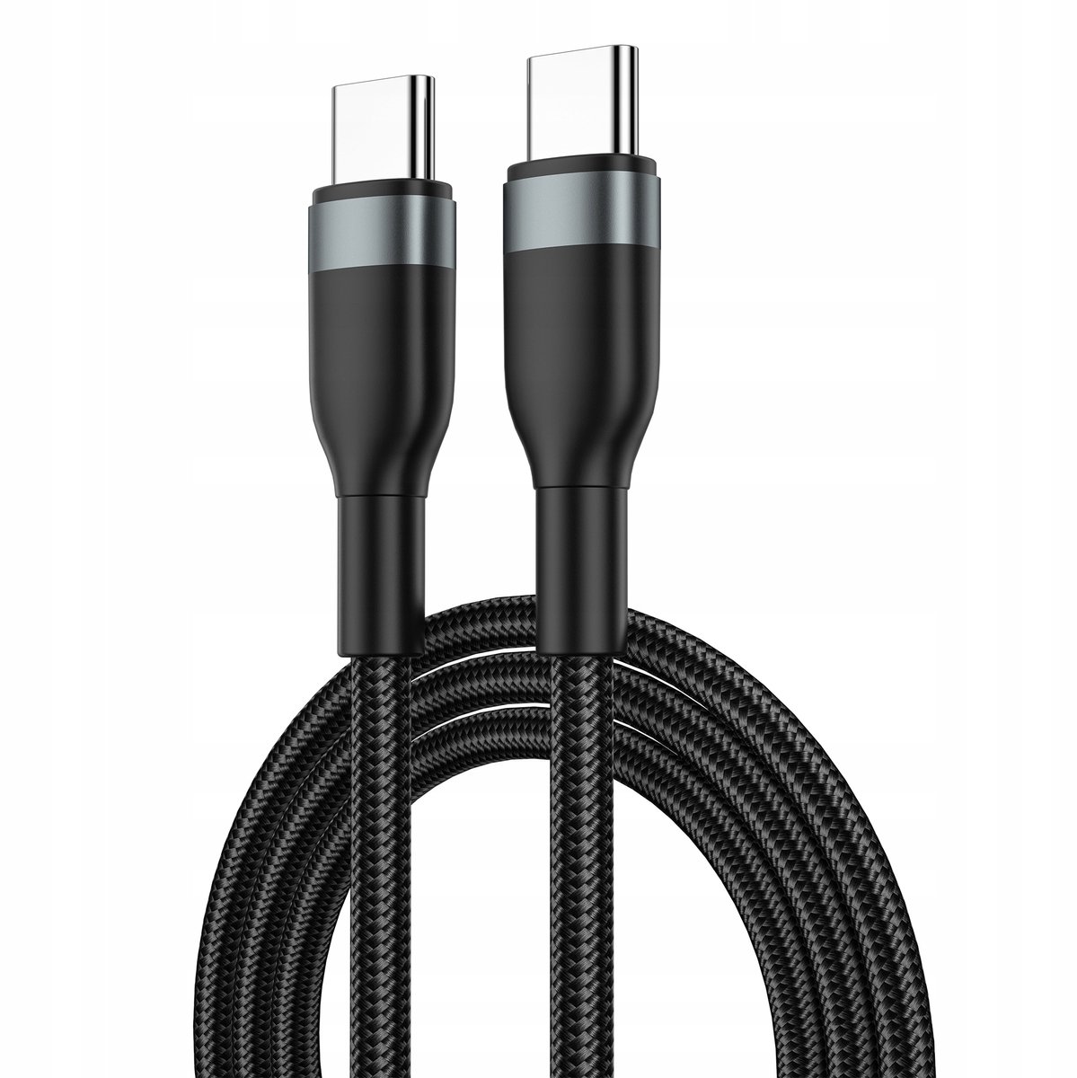 WIWU USB-C naar USB-C Kabel 100W Snel opladen 1m - Zwart