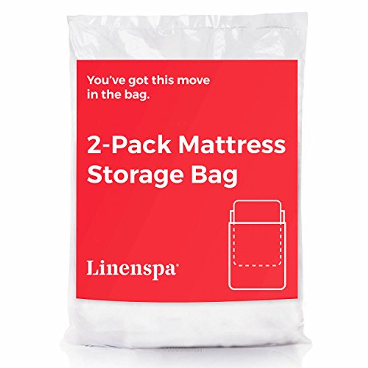 Mattressbag voor King en Cal-King Matrassen - 2 Stuks - Bescherming bij Verhuizing en Opslag