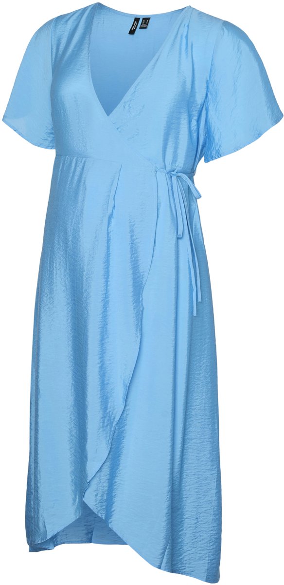 VERO MODA MATERNITY - VMMJOSIE SS CALF WRAP DRESS - Dames - Maxi jurken