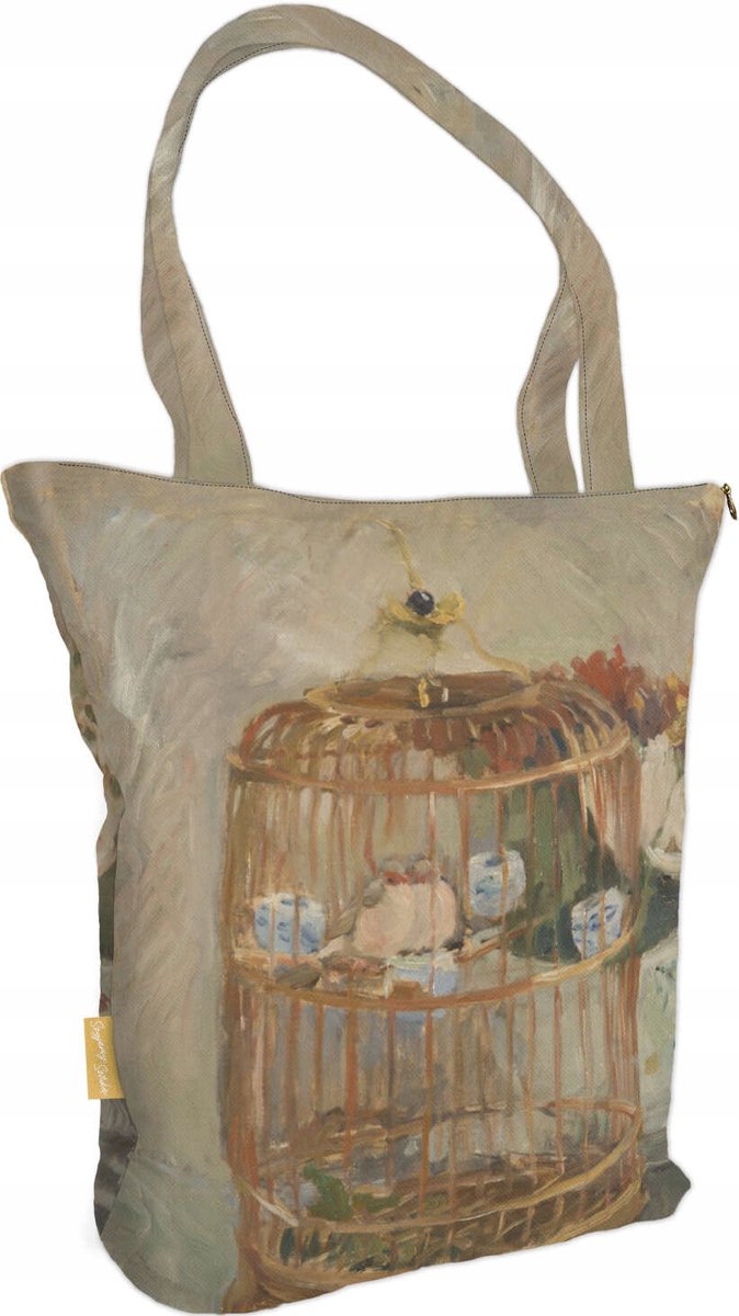 Shopper Tas met Kunstprint - "Kooi Berthe Morisot"