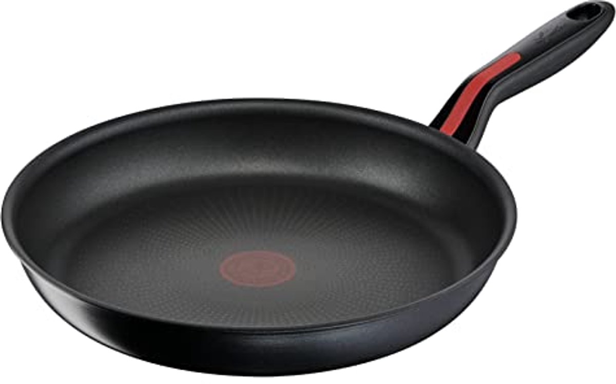 Antiaanbakpan Ø 28 cm Geschikt voor inductie gas en oven Krasbestendig met thermosignaal kookweergave