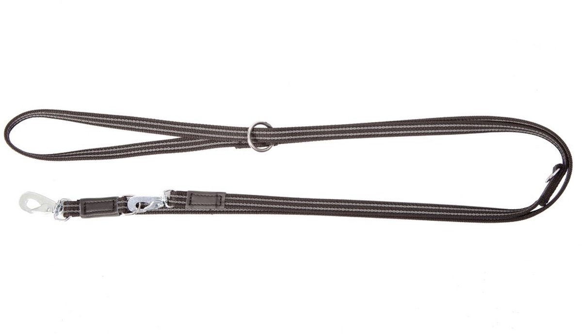 Verstelbare Hondenlijn Dingo Gear 80-150cm - Rubber Coating, Sterke Karabijn