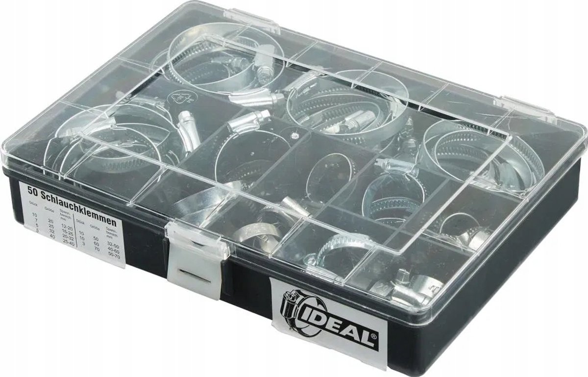 Slangklem Set W1 9mm - Diversen Voeding