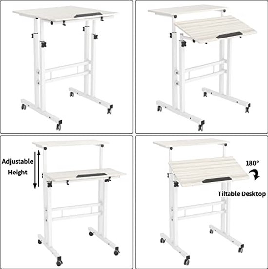 Maak je eigen opklapbaar bureau