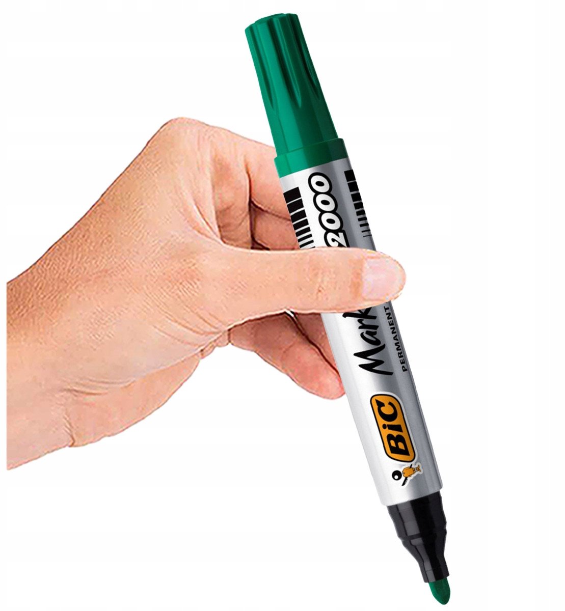 BIC Permanente Marker Groen - Rond, lichtecht, 1,7 mm