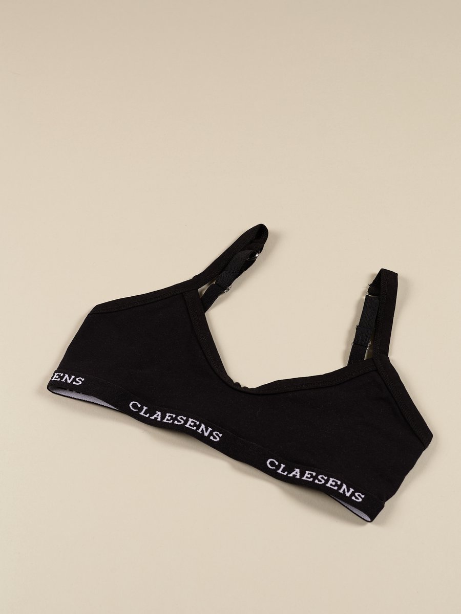 Claesen's® - Meisjes BH-Top ZwartCL 720-Black-8