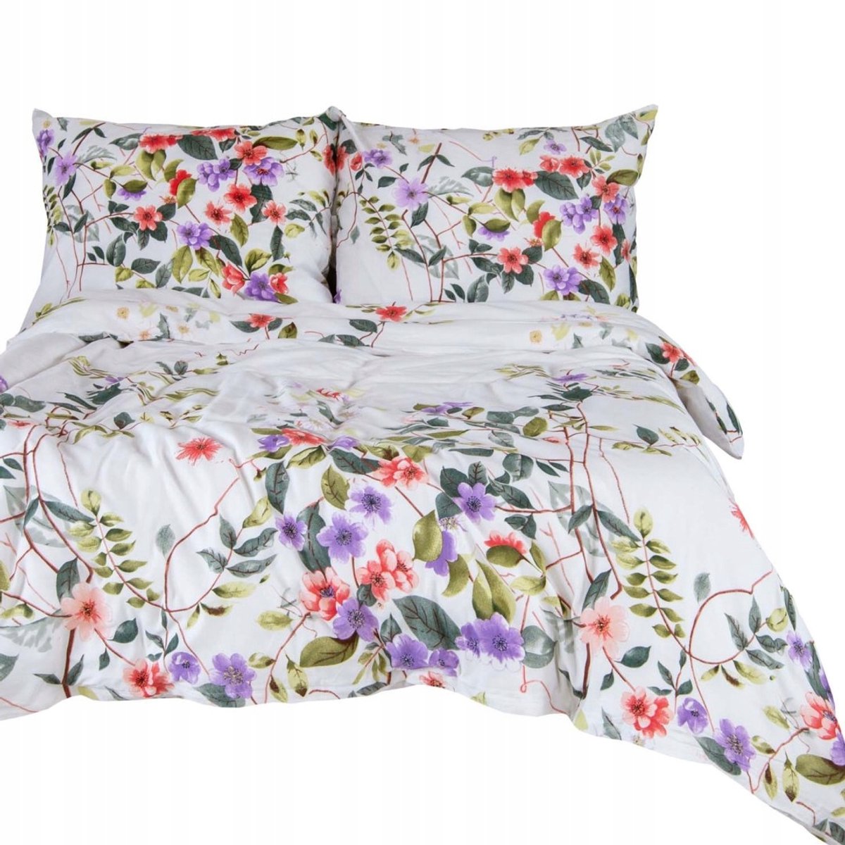 Darymex Katoen Satijn Beddengoed Set 160x200cm Bloemen