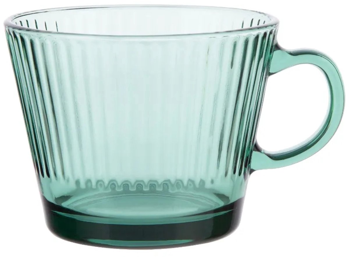 Altom Design Ofelia Glazen Mok 410ml - Groen
