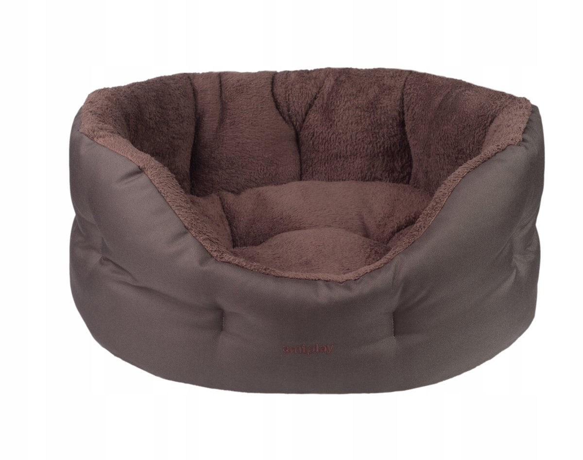Amiplay Colosseum Aspen S Hondenmand Bruin - Comfortabel en duurzaam