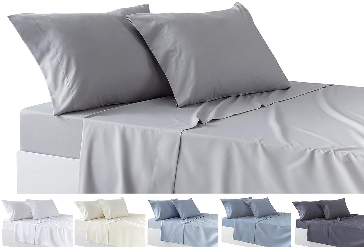 Image of 4-delige beddengoedset - premium microvezel - set van 4