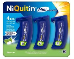 Niquitin Mini Zuigtabletten 4mg - 2 x 60 stuks