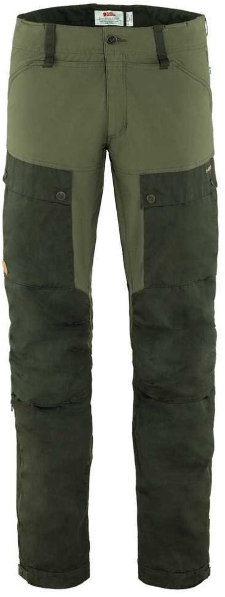 FJALLRAVEN Keb Trousers Regular 87176 662 625 Deep forest - laurel green 46