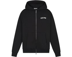 Malelions graffiti zip hoodie in de kleur zwart.