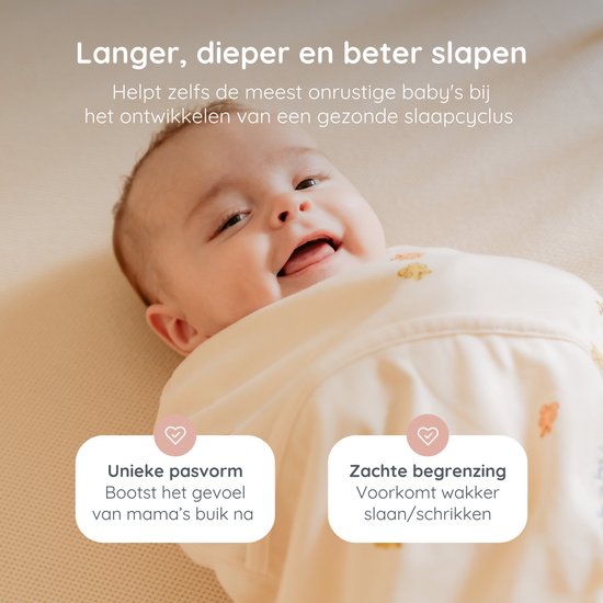 Puckababy Piep Inbakerslaapzakje baby (0-3m) - Gummy Bears - Katoen TOG 0.5 - Zomerslaapzak van Puckababy — afbeelding 3