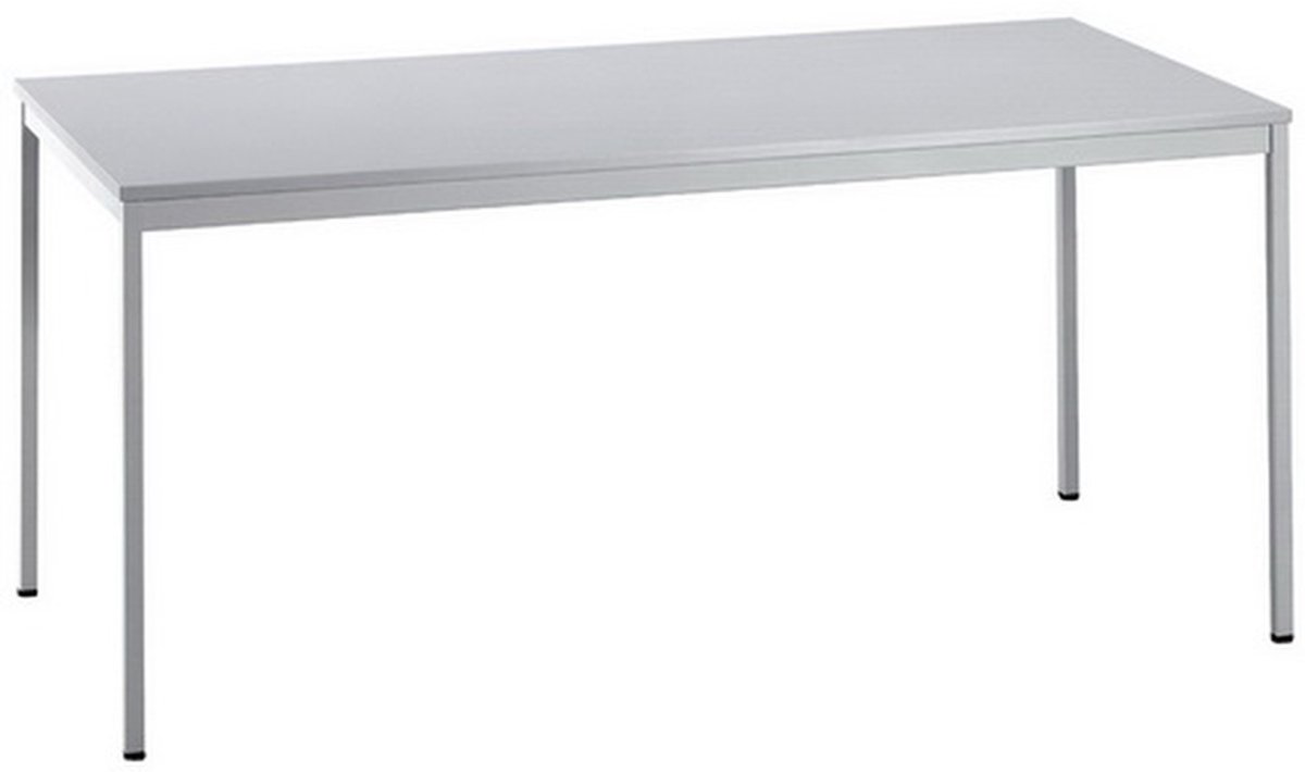 hjh OFFICE PRO Vektor 5 - Grijs / grijs - Melamine spaanplaat DIN 68765, Emissieklasse E1