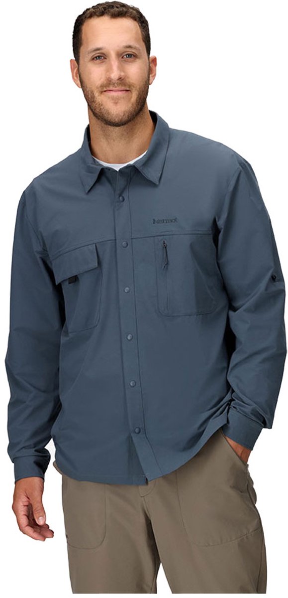 Marmot Airexchange Upf 40 Overshirt Grijs L Man