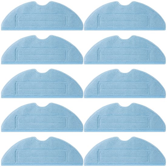 10x Chiffons de nettoyage compatibles avec Xiaomi Roborock S7 S7 MaxV Ultra Pads Mop Mop Refill