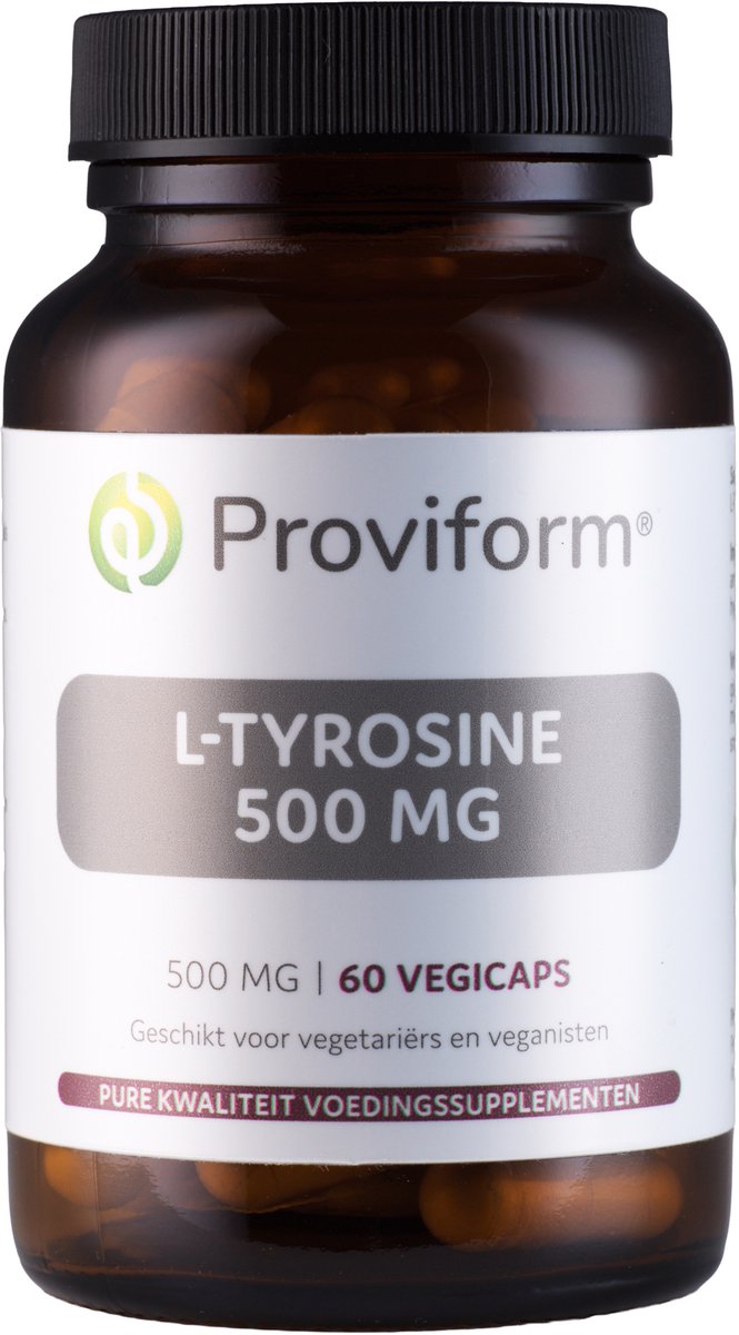 Proviform L-Tyrosine 500mg 60 Vegetarische capsules