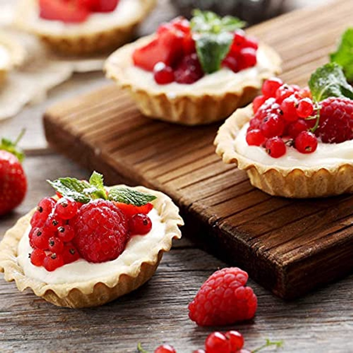 Herbruikbare Mini Bakvormpjes voor Taartjes en Muffins - 12 Stuks