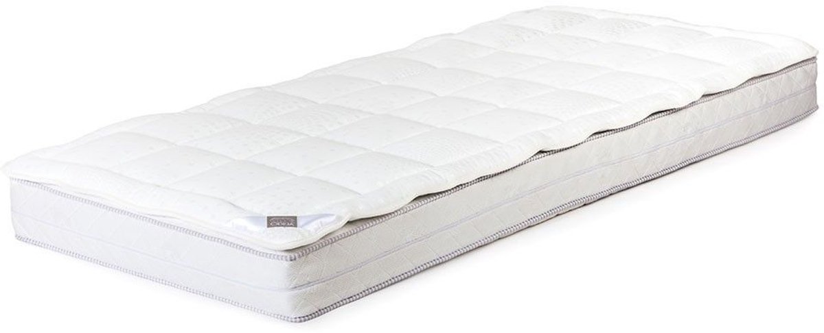 Odeja Comfort Lux Topmatras – Luxe Topdekmatras met Microvezel Tijk & Siliconen Holle Polyester Vulling, Veerkrachtig, Ademend & Ondersteunend voor Beter Slaapcomfort | 140x200cm