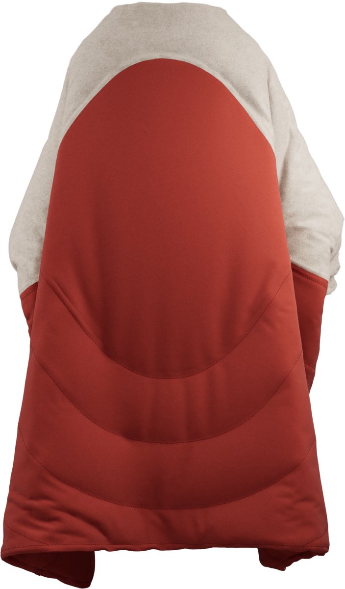 Stoov Huge Hug³ - Elektrische deken - Warmtedeken - Original Earth Red - 3 warmtestanden tot 58°C - Flex: 1,5 tot 3 uur – foto 6