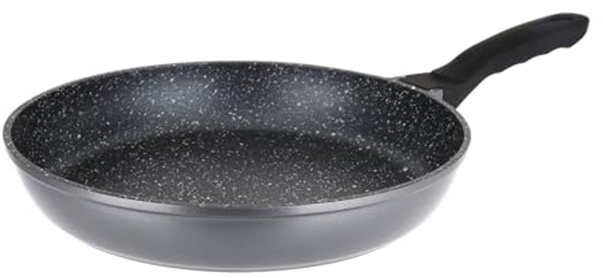 Gegoten Aluminium Pan Ø 30 cm met Antiaanbaklaag en Soft-Touch Handgreep