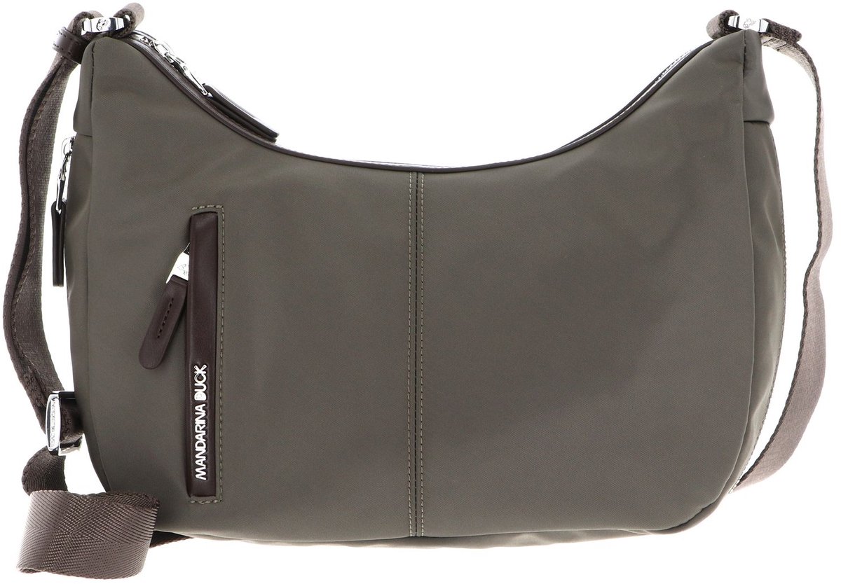 MANDARINA DUCK schoudertas Hunter Hobo Bag Pirite kaki
