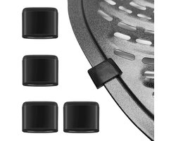 Vervangende airfryer, 4 rubberen bumpers, siliconen plaat en andere airfryer trays