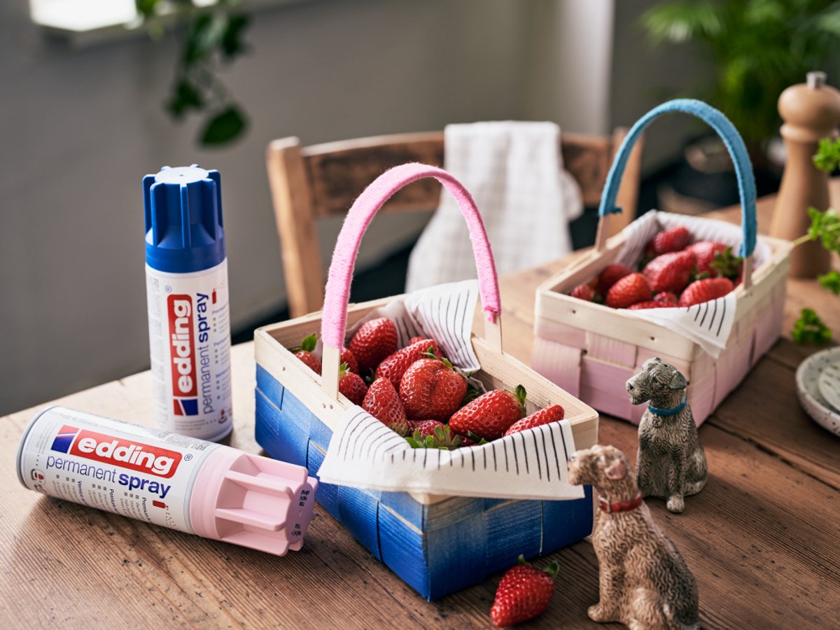 edding 5200 spuitverf in spuitbus - pastelroze mat - 1 stuk - 200 ml verf - direct dekkend – 0,7-1 m2 oppervlak - acrylverf voor het lakken en versieren van glas, metaal, hout, keramiek, kunststof, canvas - permanent spray, verfspray – foto 6