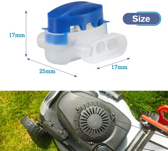 20 stuks - Gelconnector - Elektrische draadconnector - Model 314 - Waterdichte kabelklem - Geschikt voor robotmaaiers / irrigatietoepassingen / tuinen / buiten / auto's van 3M — afbeelding 2