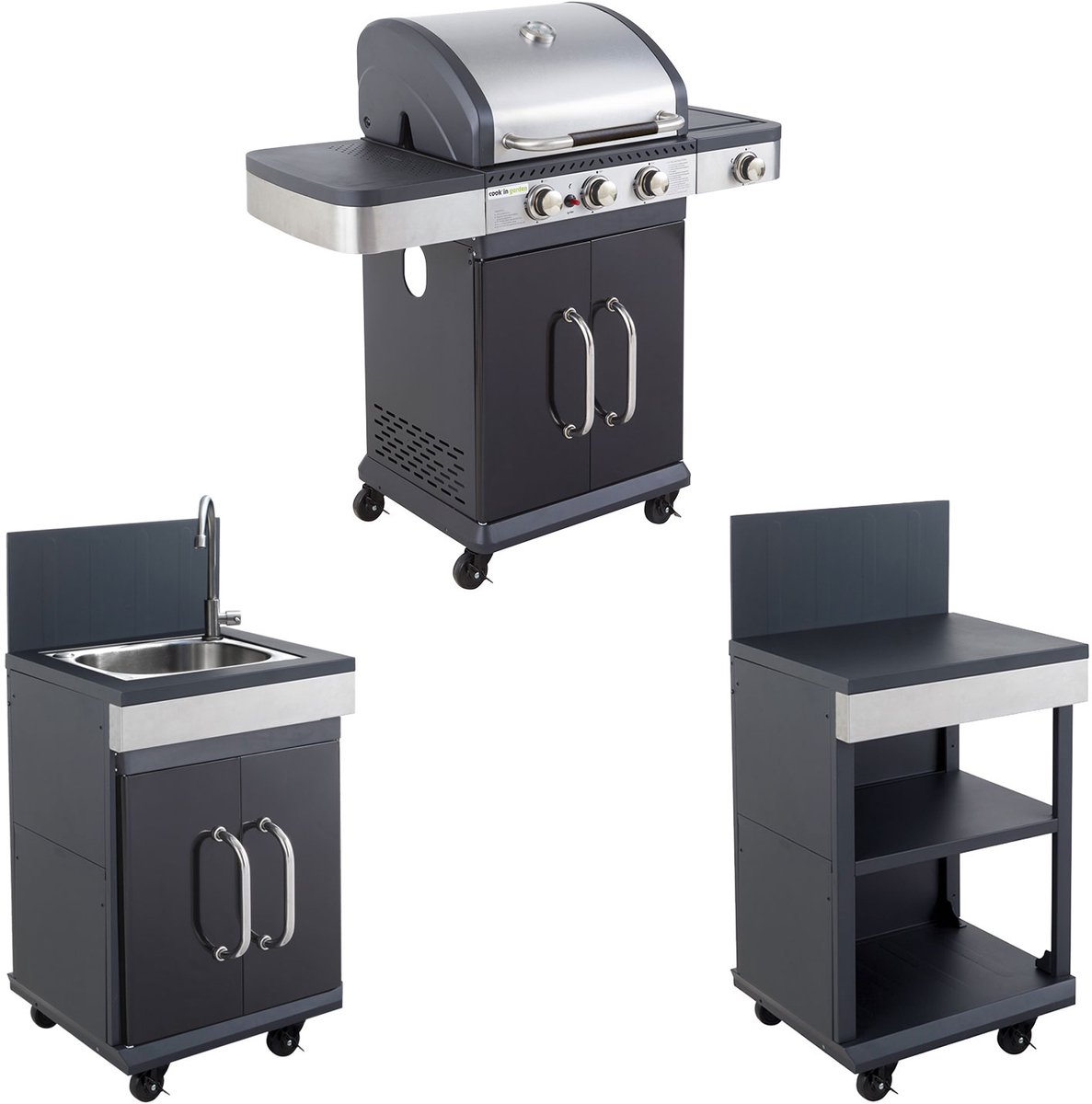 Modulaire buitenkeuken FIDGI 3