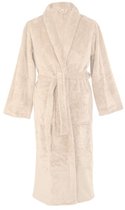Tiseco - Kamerjas PIPPA - Zachte Jacquard Flanel, pluizig, warm - S/M, ivoor