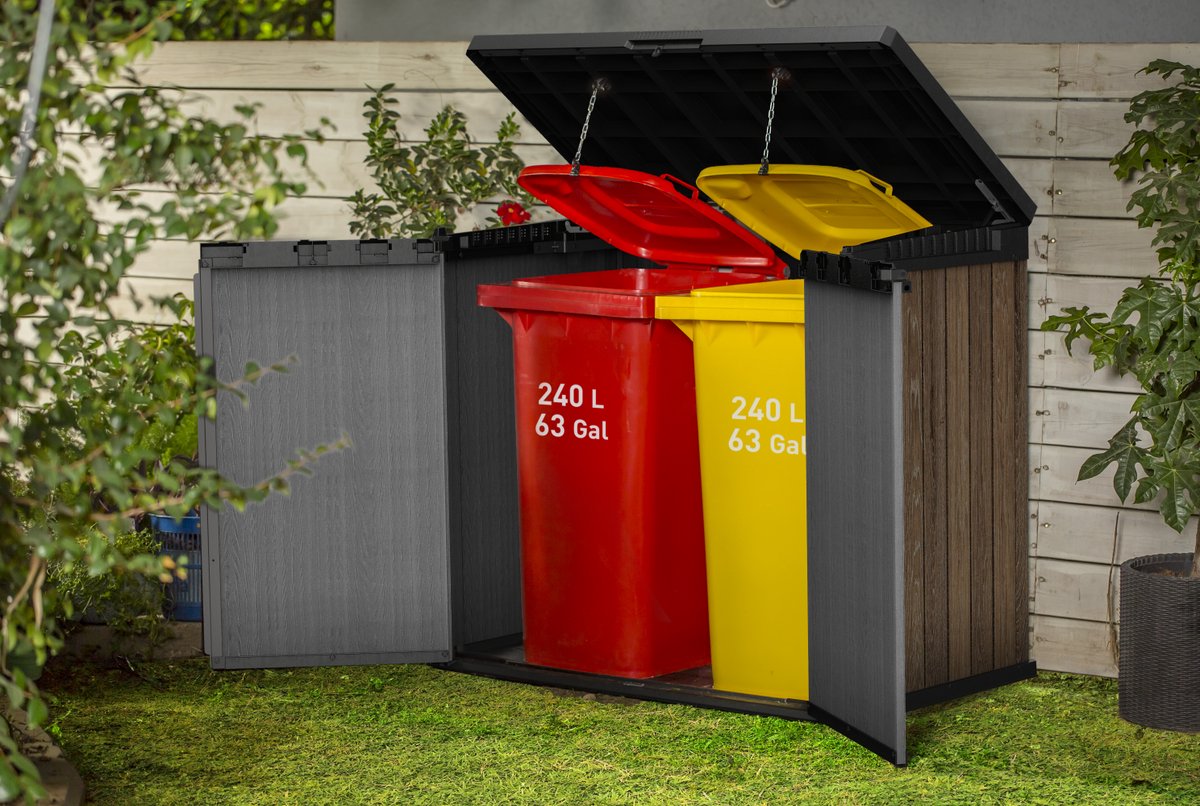 Keter Store It Out Darwin Coffre de rangement - 1100L - 141x82x117,5 cm