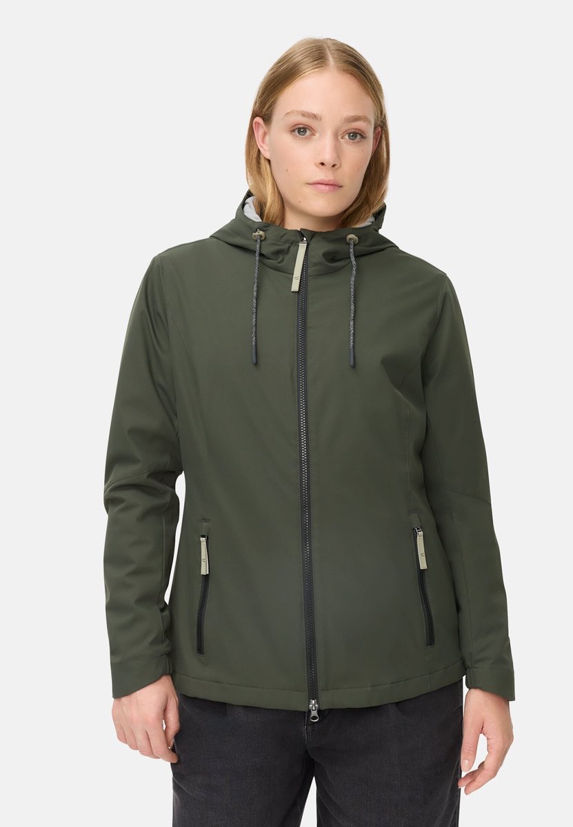 camel active Functionele jas met afneembare capuchon - Maat - Bosgroenwomenswear-36
