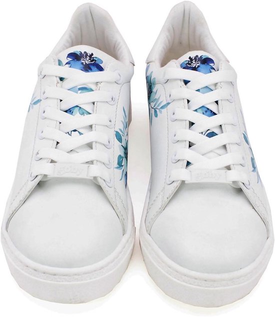 GOBY Orchidées Bleues – Handgemaakt – Qualité Premium – Taille 38