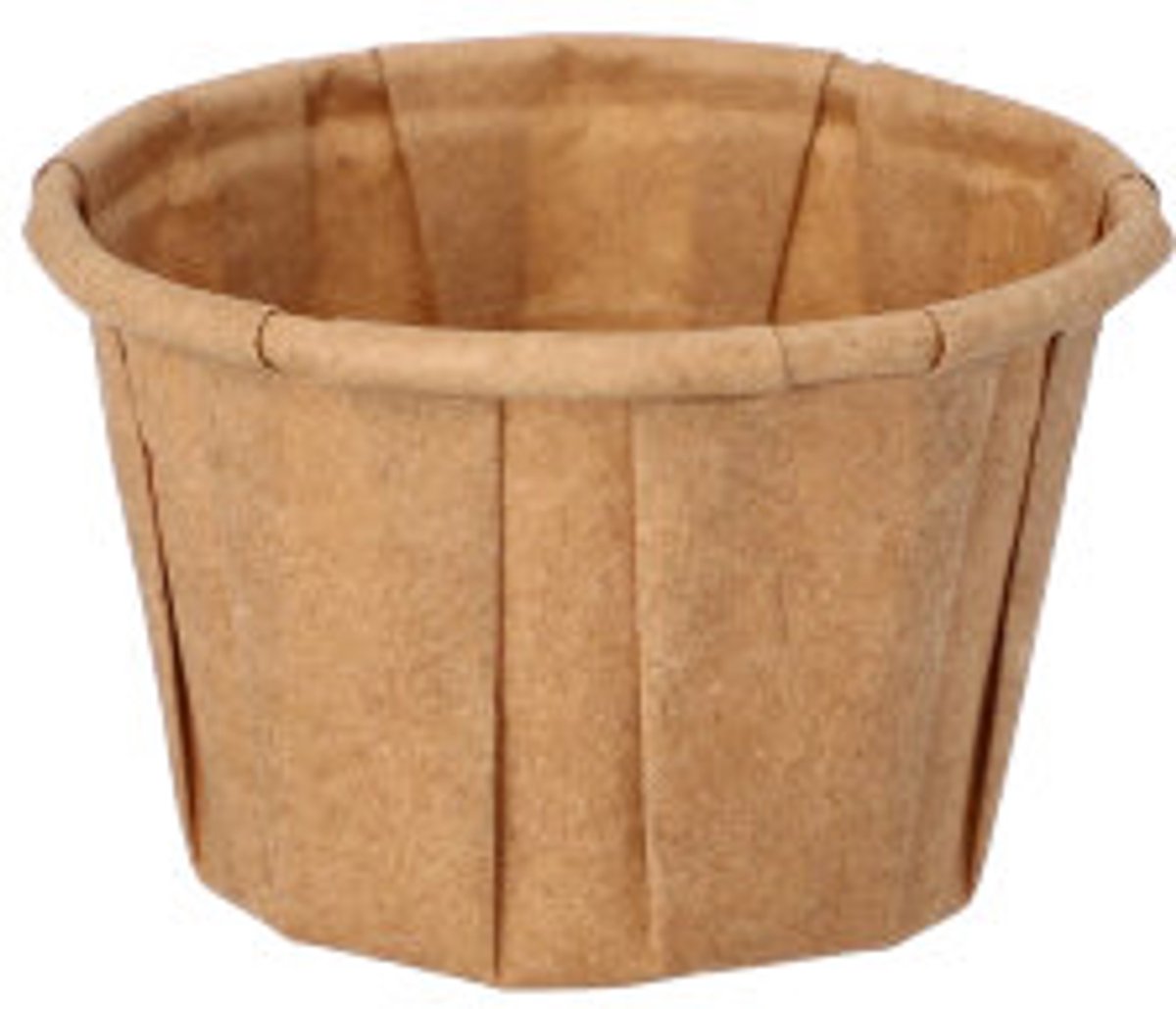 250 Dressingschaaltjes, papier pure 25 ml Ø 4,4 cm · 2,8 cm bruin