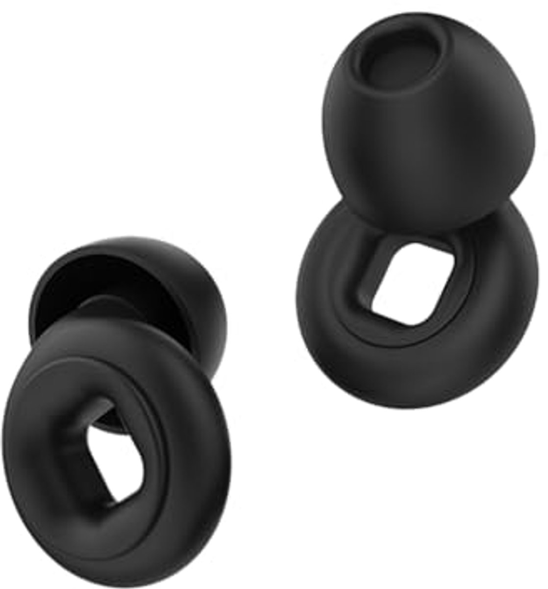 Ruisonderdrukkende Silicone Oordopjes voor Slaap en Gehoorbescherming - 8 Kapjes in 4 Formaten (XS, S, M, L)