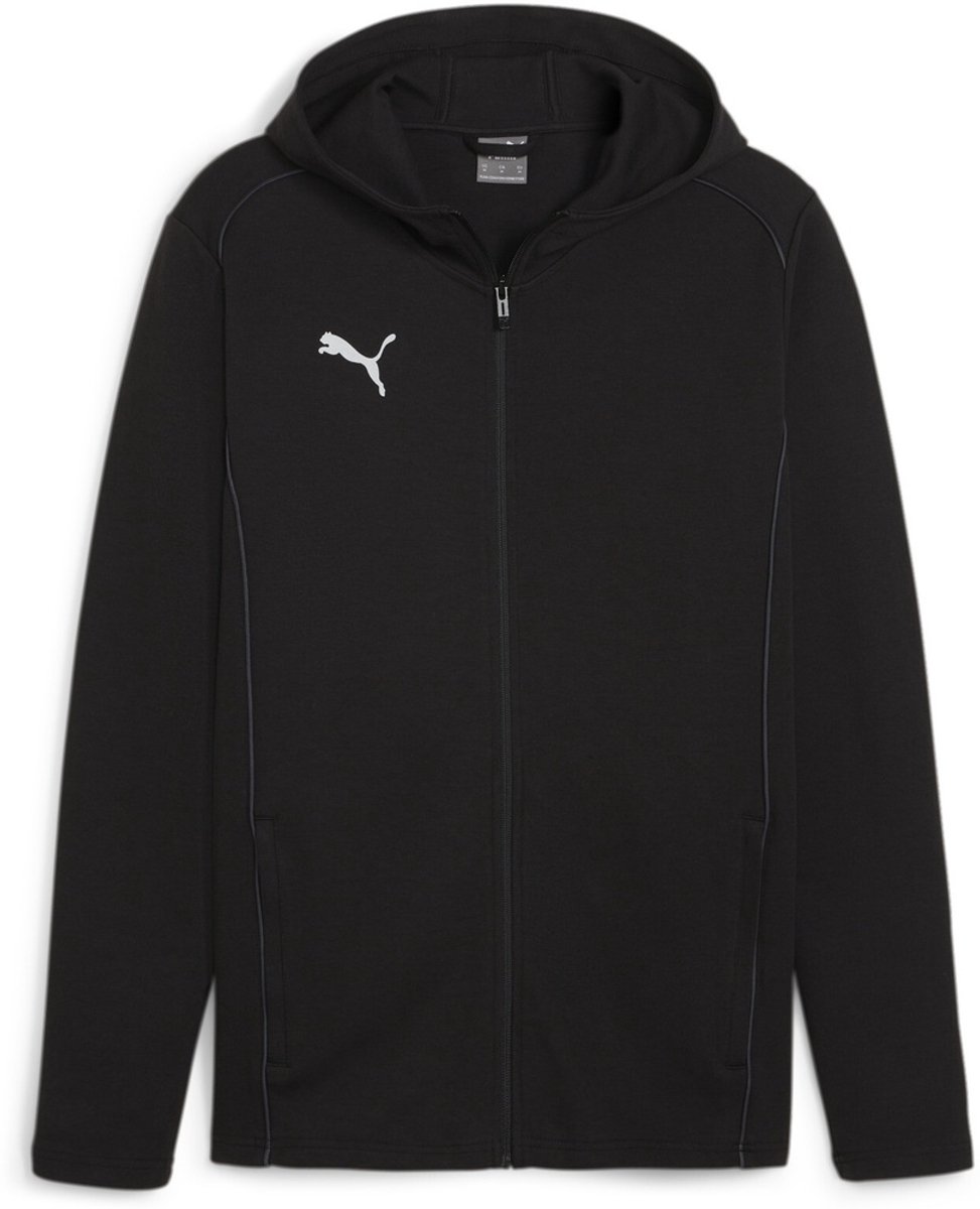 Puma Hoodie Teamfinal Casuals Full Zip Zwart