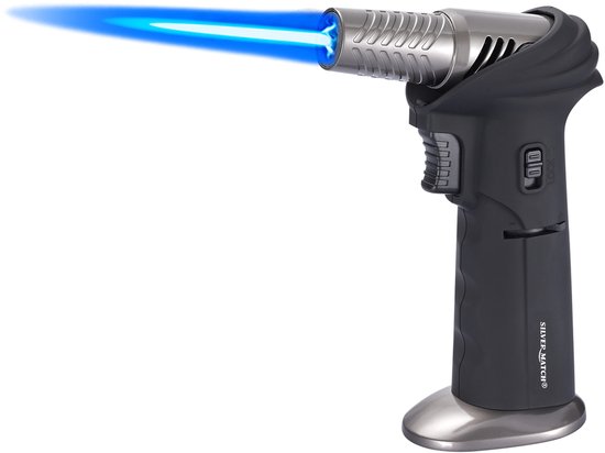 Brander à crème brûlée Silver Match – Brûleur à gaz – Brûleur de cuisine – Brûleur de camping