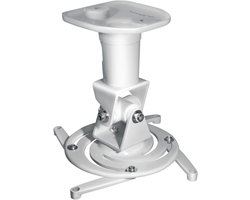My Wall H16-1WL Beamer-plafondbeugel Kantelbaar, Draaibaar Afstand vloer-plafond (max.): 22.5 cm Wit