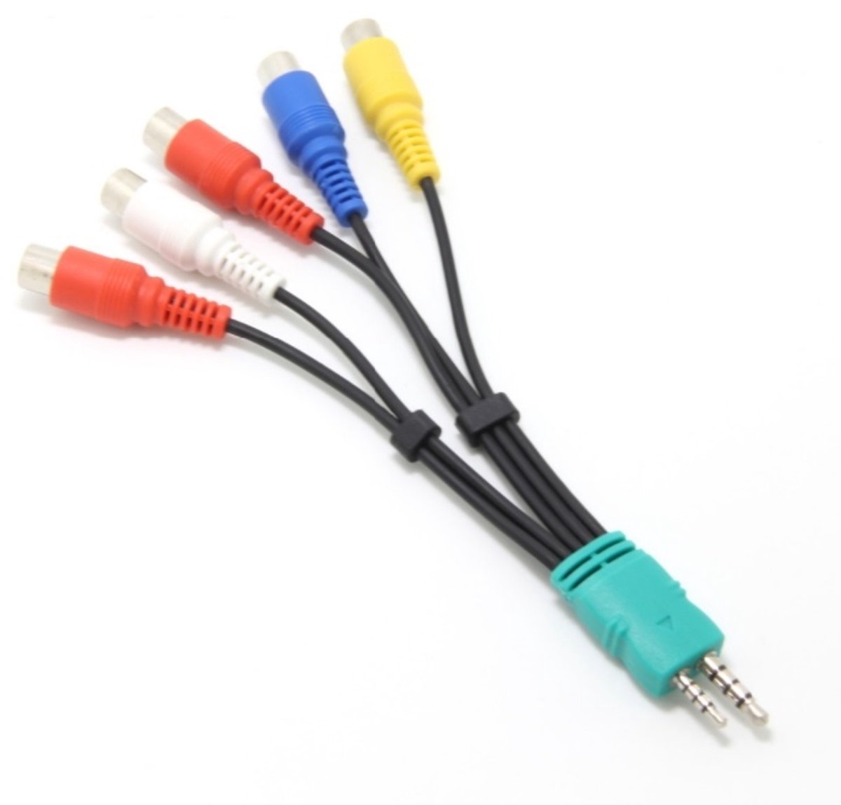 LED TV Component/Composiet adapter compatibel met Samsung BN39-01154W - 0,15 meter