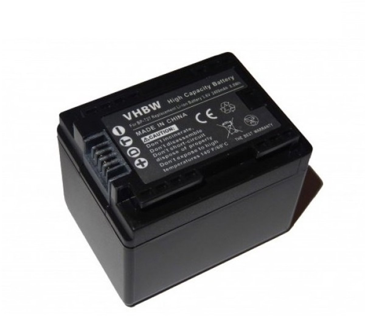 VHBW Camera accu compatibel met Canon BP-727 / 2400 mAh