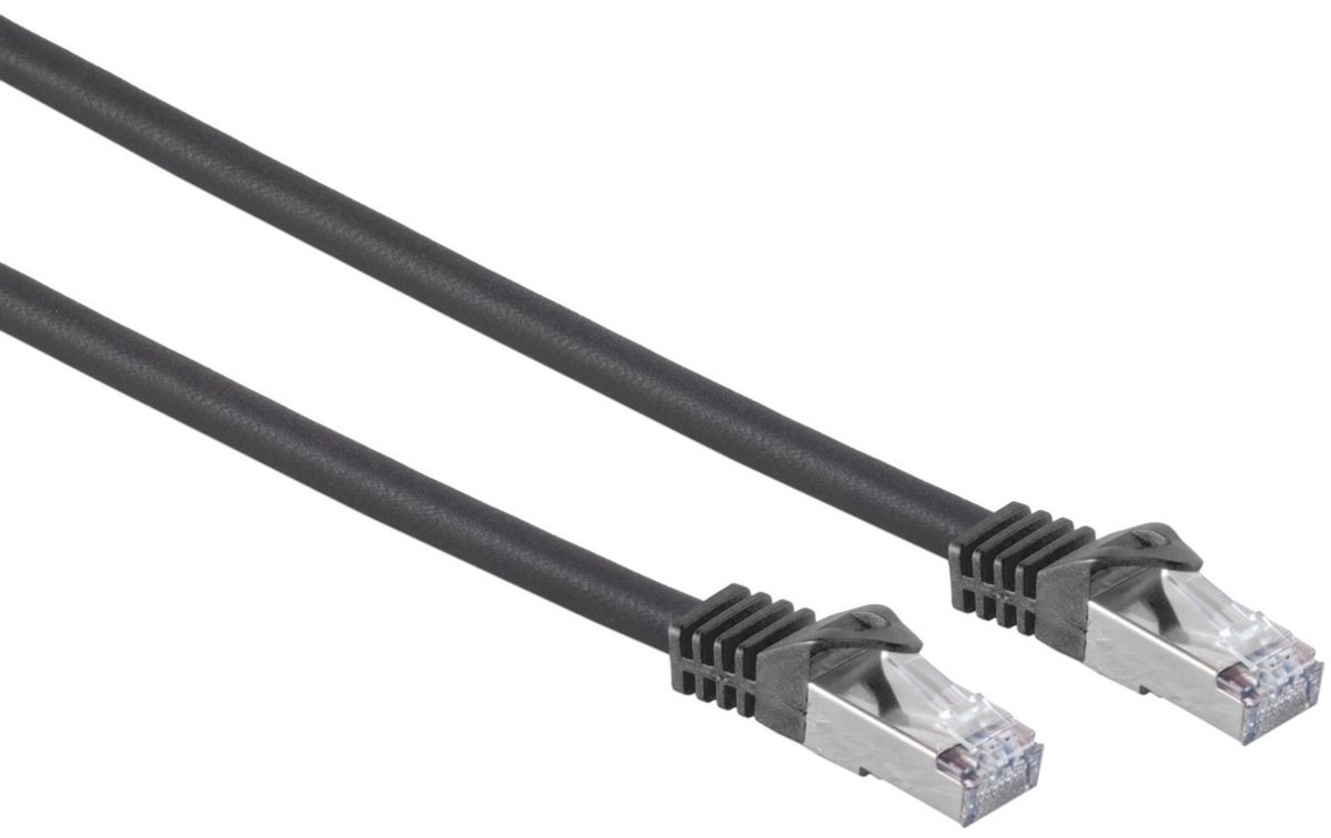 S/FTP CAT7 industriële netwerkkabel | PUR LSZH | zwart | 3 meter