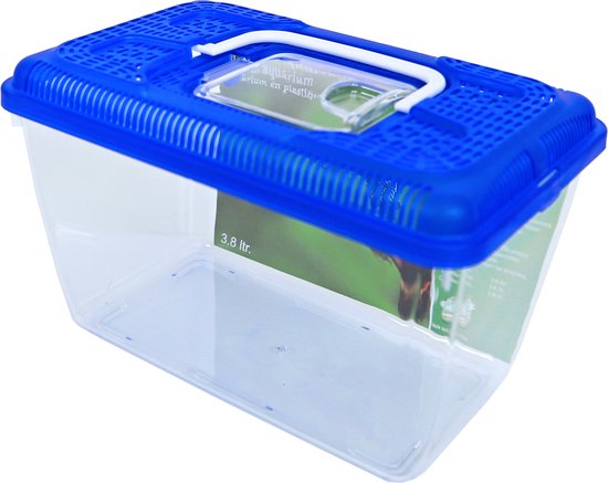 Boon Aquarium Plastic Blauw Deksel 3.8 Liter