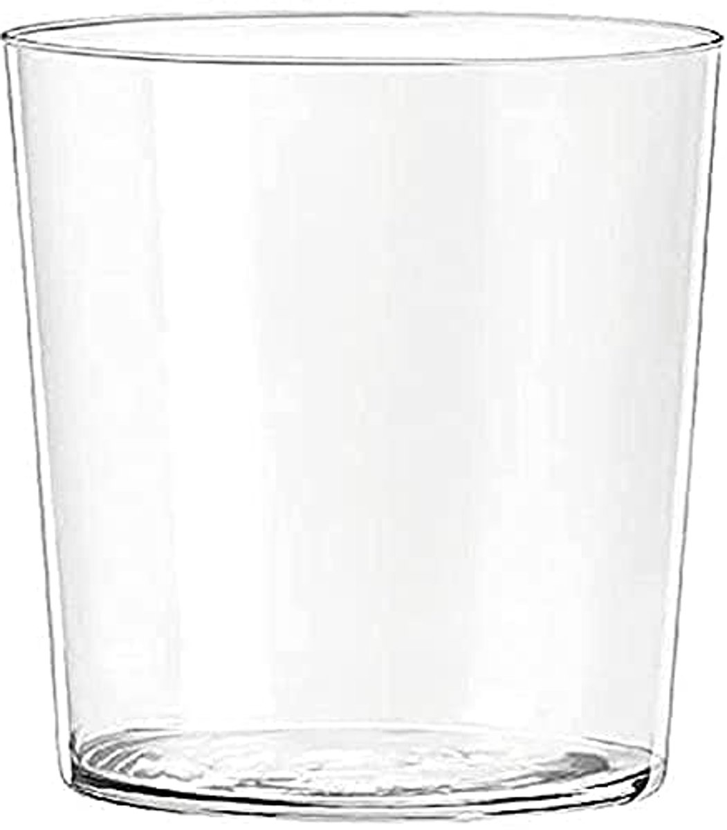 Set van 6 Multifunctionele Waterglazen - Ultradun Glas, 350 cc