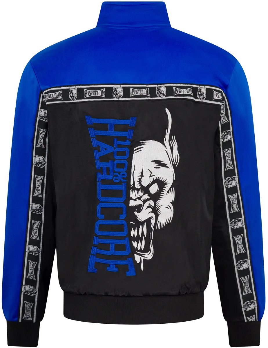 100% Hardcore Trainingsjack Essential Kobalt Blauw - Maat: XL