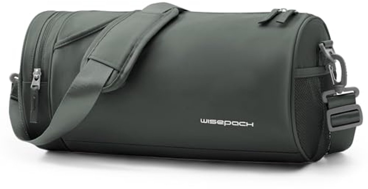 Kleine Sporttas voor Dames - Multicolore Sporttassen voor Heren - Waterdichte Trainingstas - Mini Duffle Bag - Lichtgewicht Handbagage - Zwemtassen met Compartimenten voor Nat